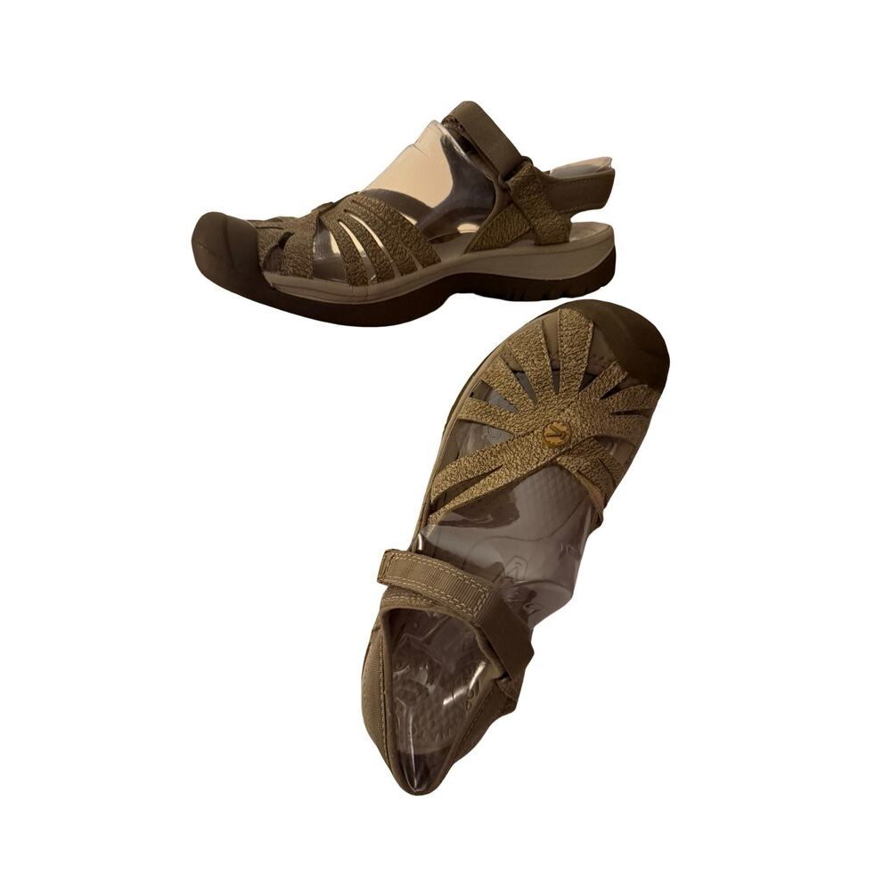 KEEN Rose Sandal Women's Size 9.5 Tan Comfort Water Ready Hiking Sport Shoe - Picture 3 of 16